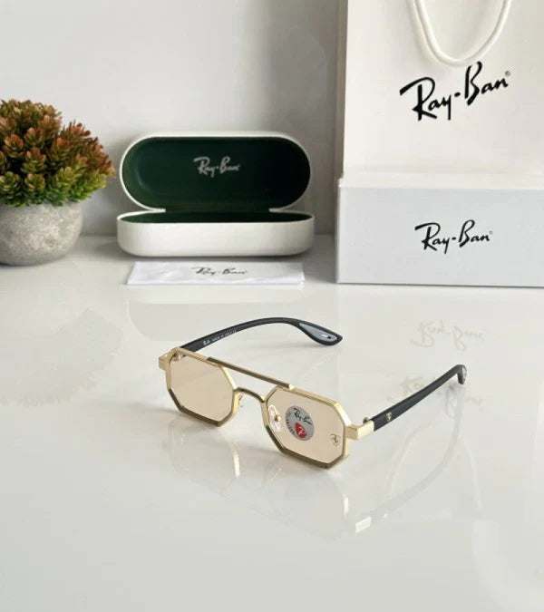 Ray-Ban Hexagon Gold