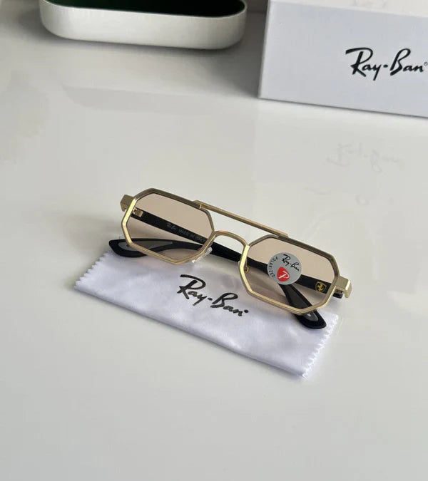 Ray-Ban Hexagon Gold