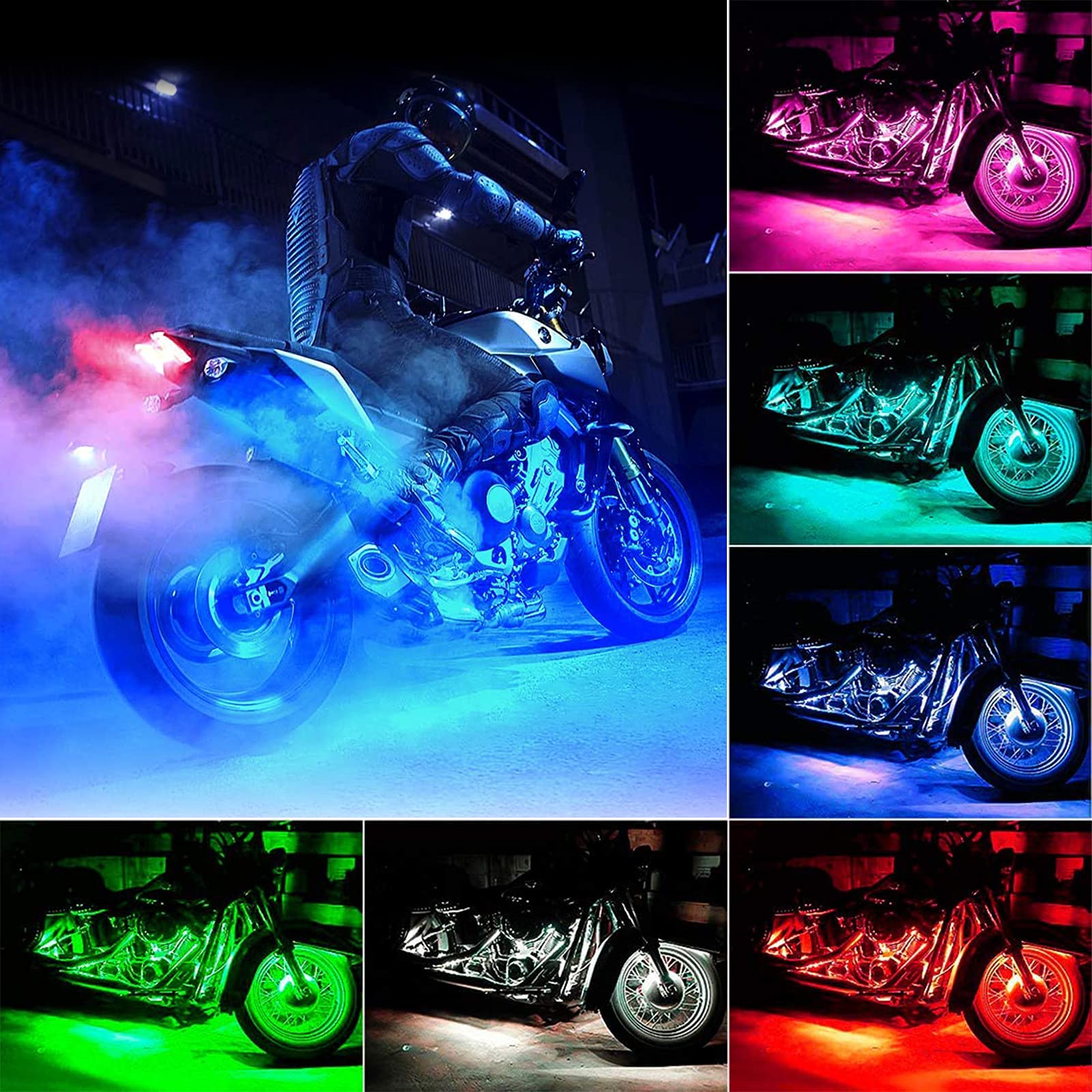 Bluetooth Bike Atmosphere Lights for 125/CD70