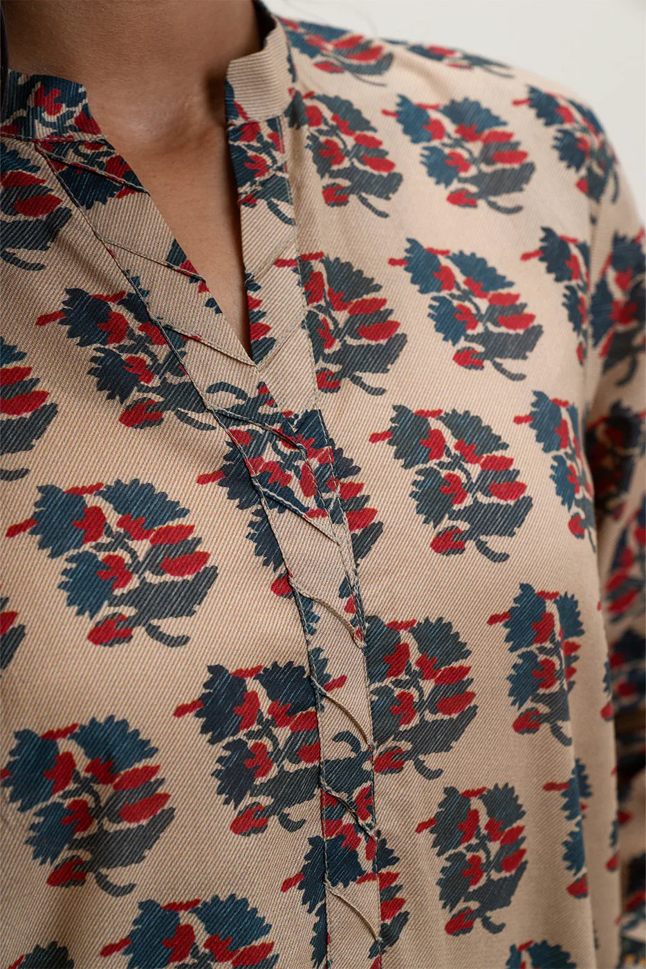 3 PIECE PRINTED LAWN SUIT-ETHNIC ECHOES (UNSTITCHED)