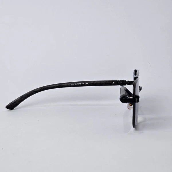 Cartier Sunglasses Wooden Texture With Brand Name