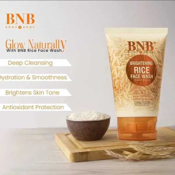 BNB Rice Extract Face Wash